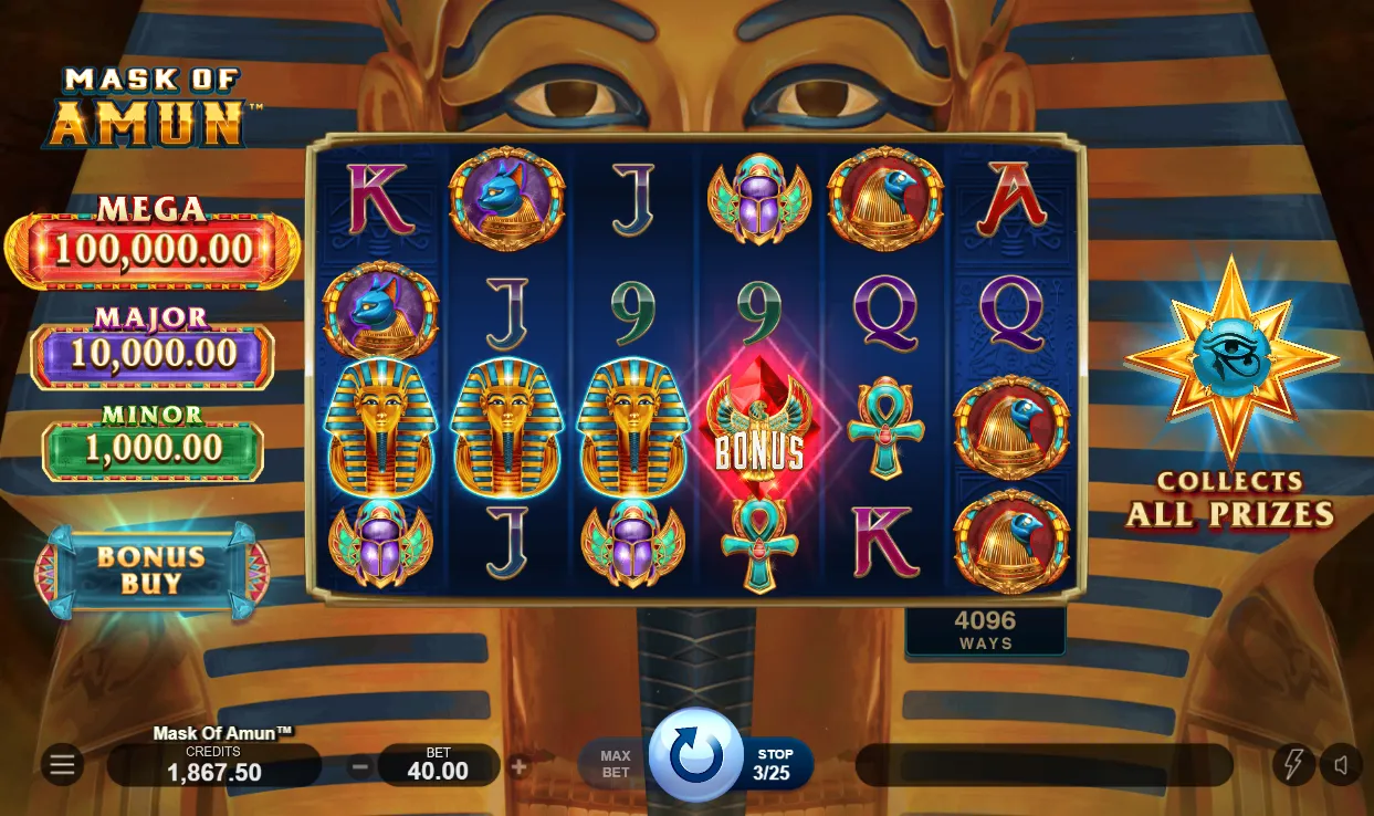 Mask of Amun demo